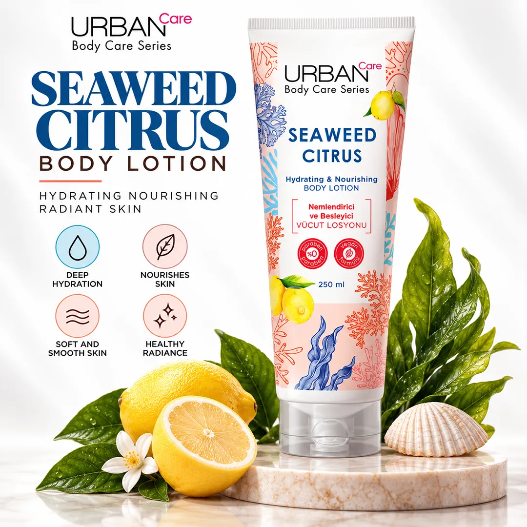 URBAN CARE SEAWEED CITRUS BODY LOTION 250ML