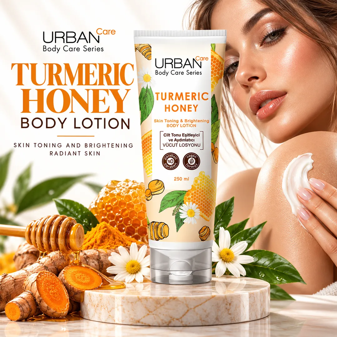 URBAN CARE TURMERIC HONEY BODY LOTION 250ML