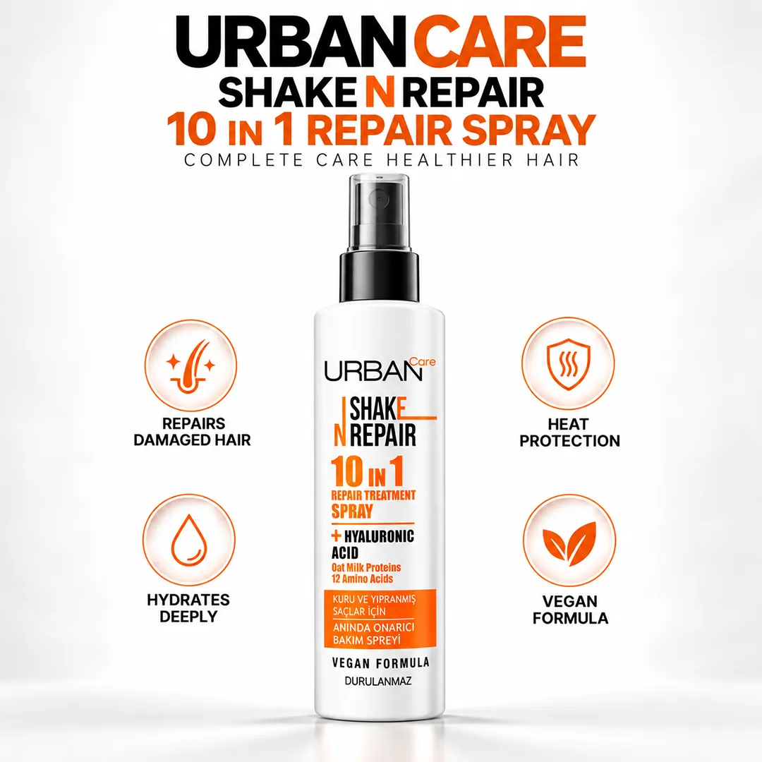 URBAN CARE SHAKE N REPAIR 10 IN 1 REPAIR SPRAY 200ML