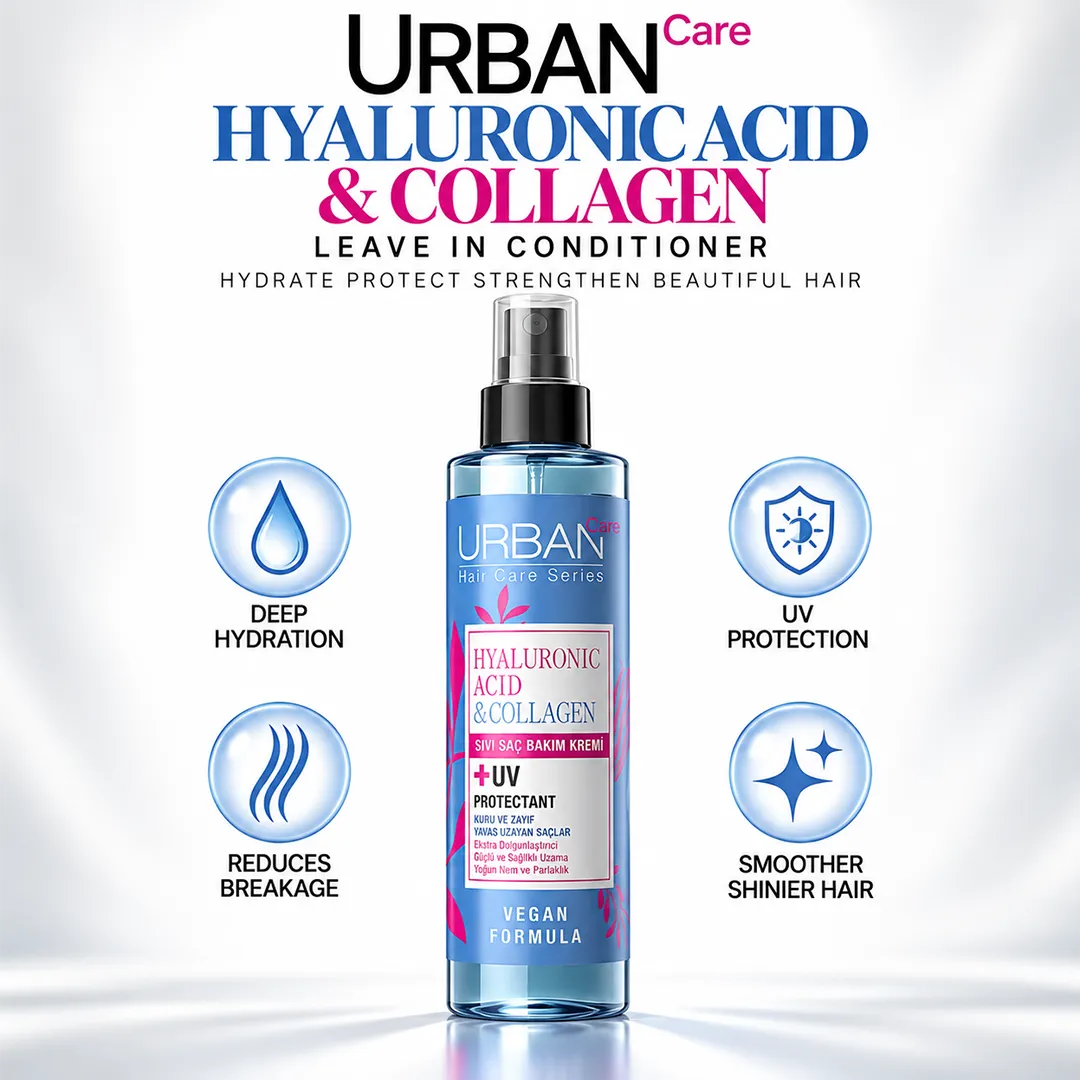 URBAN CARE HYALURONIC ACID & COLLAGEN LEAVE IN CONDITIONER