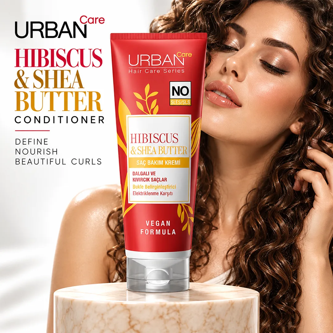 URBAN CARE TWISTED CURLS HIBISCUS CONDITIONER 250ML