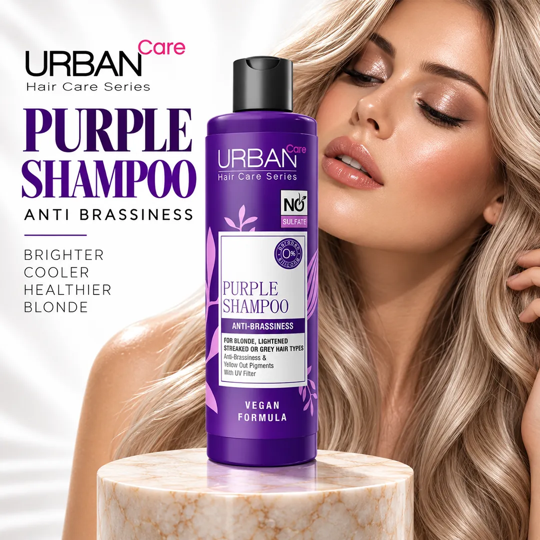 URBAN CARE PURPLE TONING SHAMPOO 250ML
