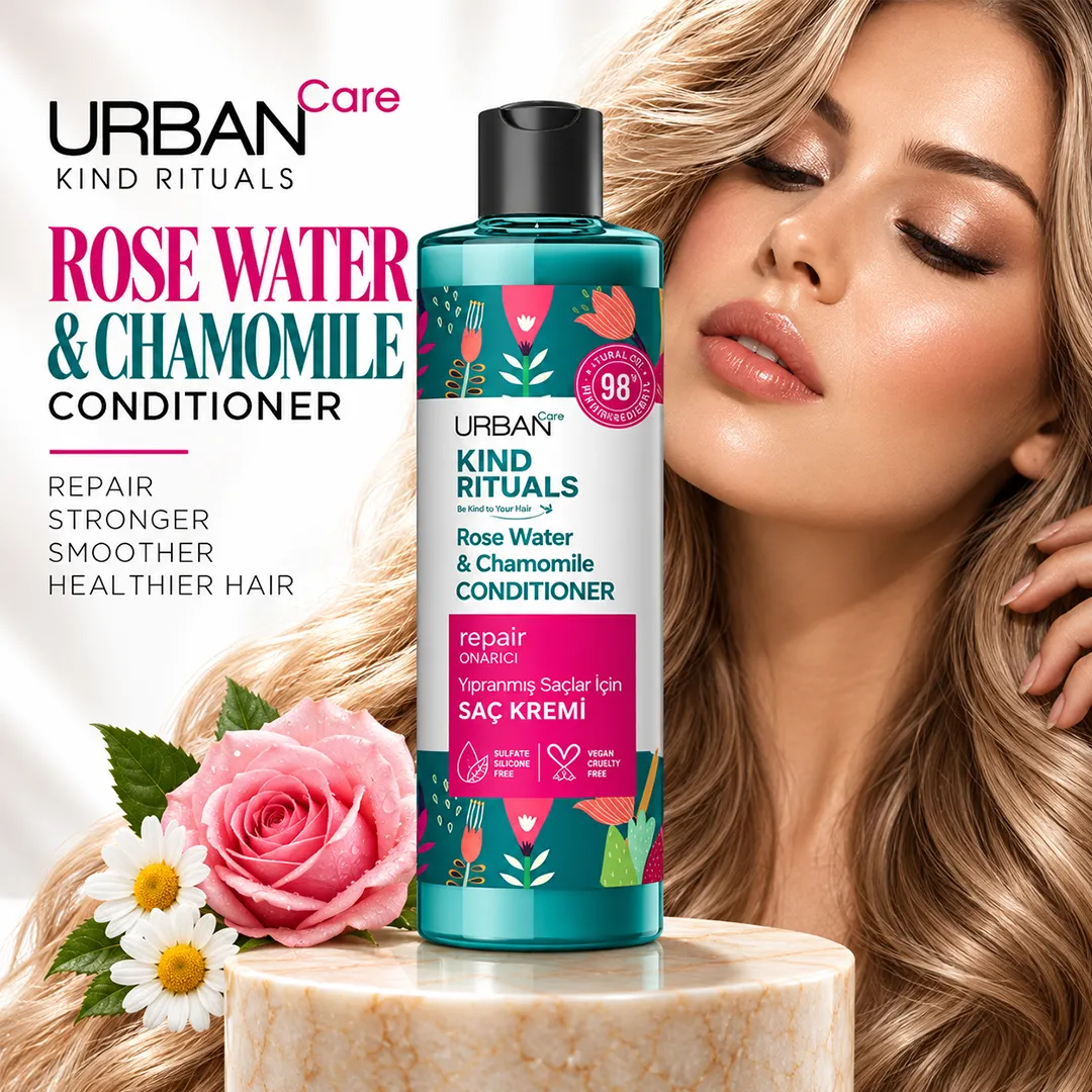 URBAN CARE ROSE WATER & CHAMOMILE CONDITIONER 250ML