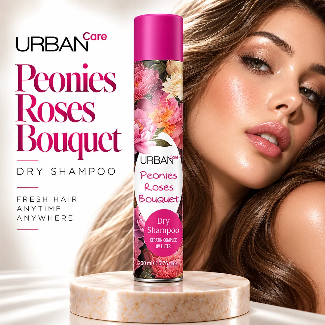 URBAN CARE SHAMPOO 200ML PEONIES ROSES BOUQUET
