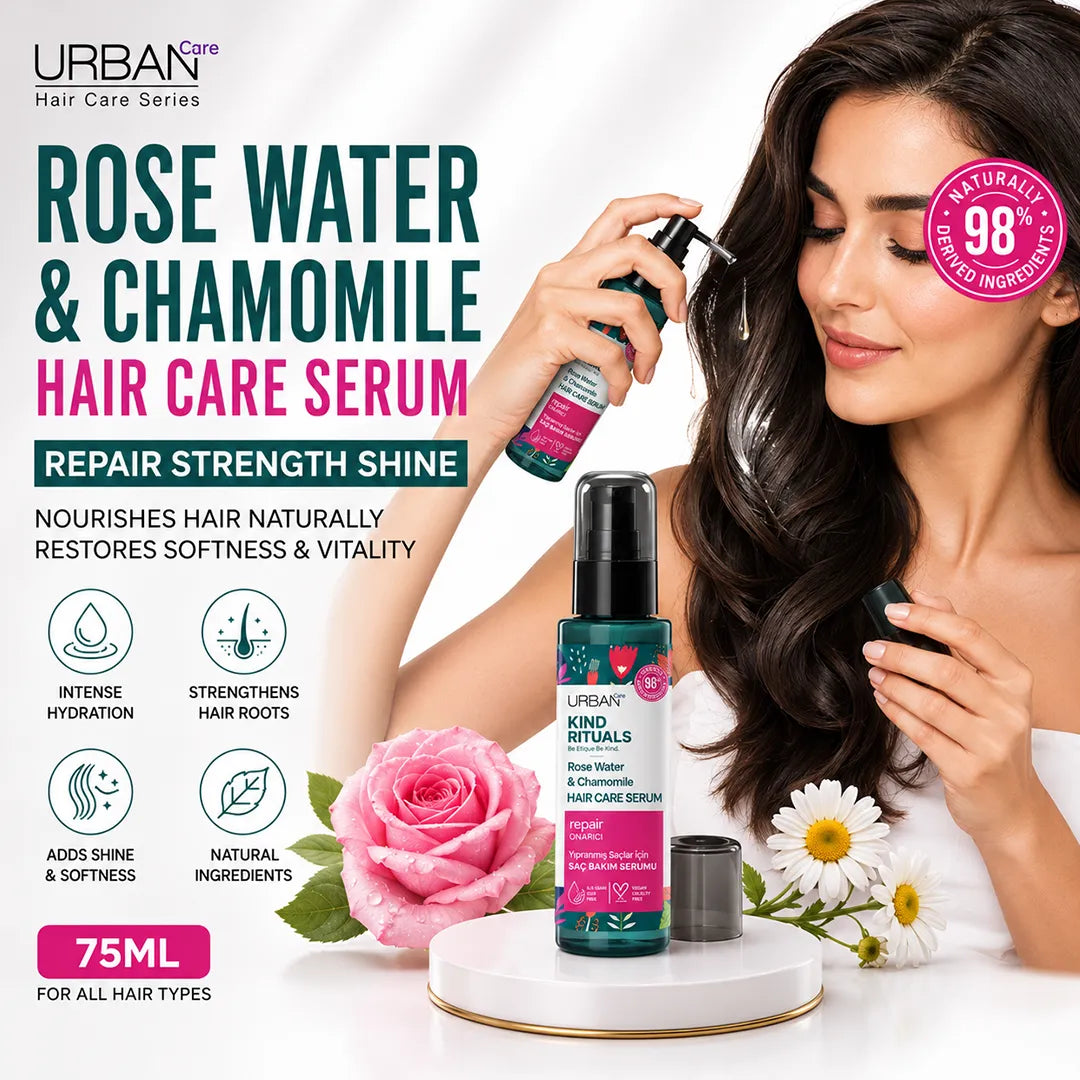 URBAN CARE ROSE WATER & CHAMOMILE SERUM