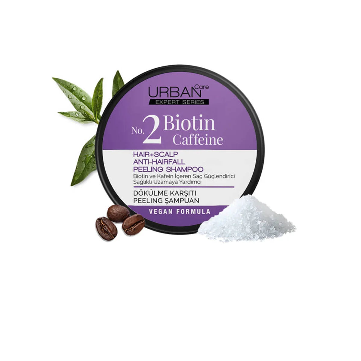 URBAN CARE BIOTIN & CAFFEINE PEELING SHAMPOO 200ML