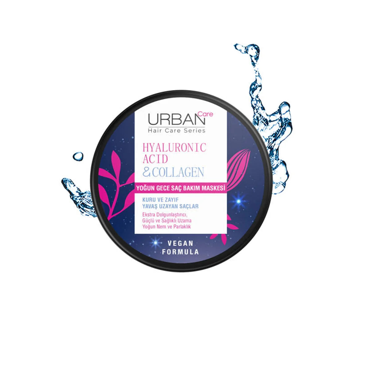 URBAN CARE HYALURONIC ACID & COLLAGEN HAIR MASK 230ML