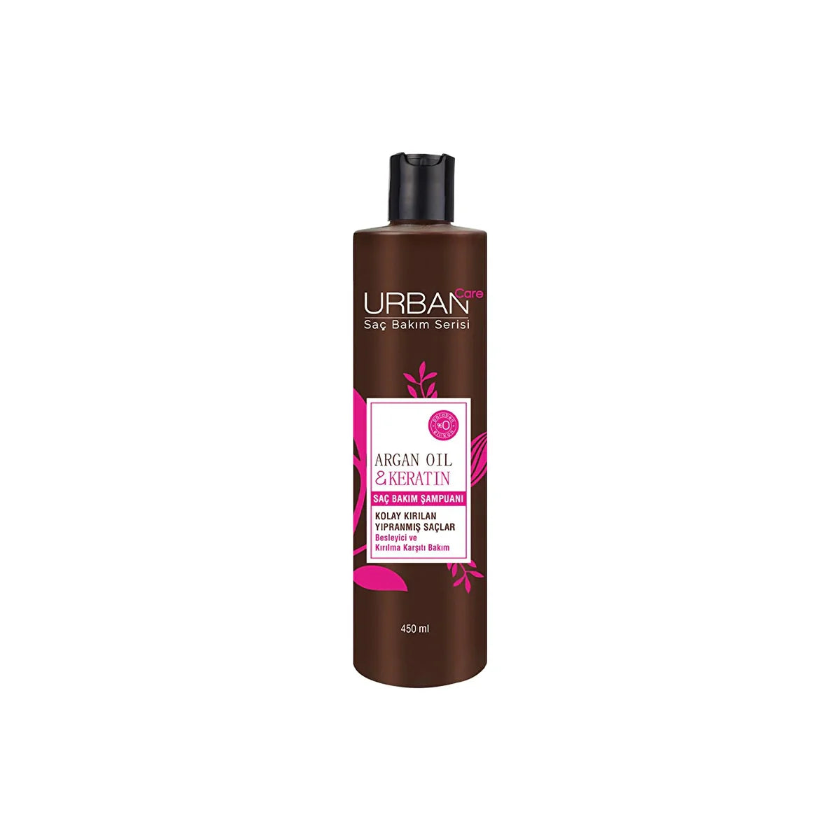 URBAN CARE ARGAN OIL & KERATIN SHAMPOO 450ML
