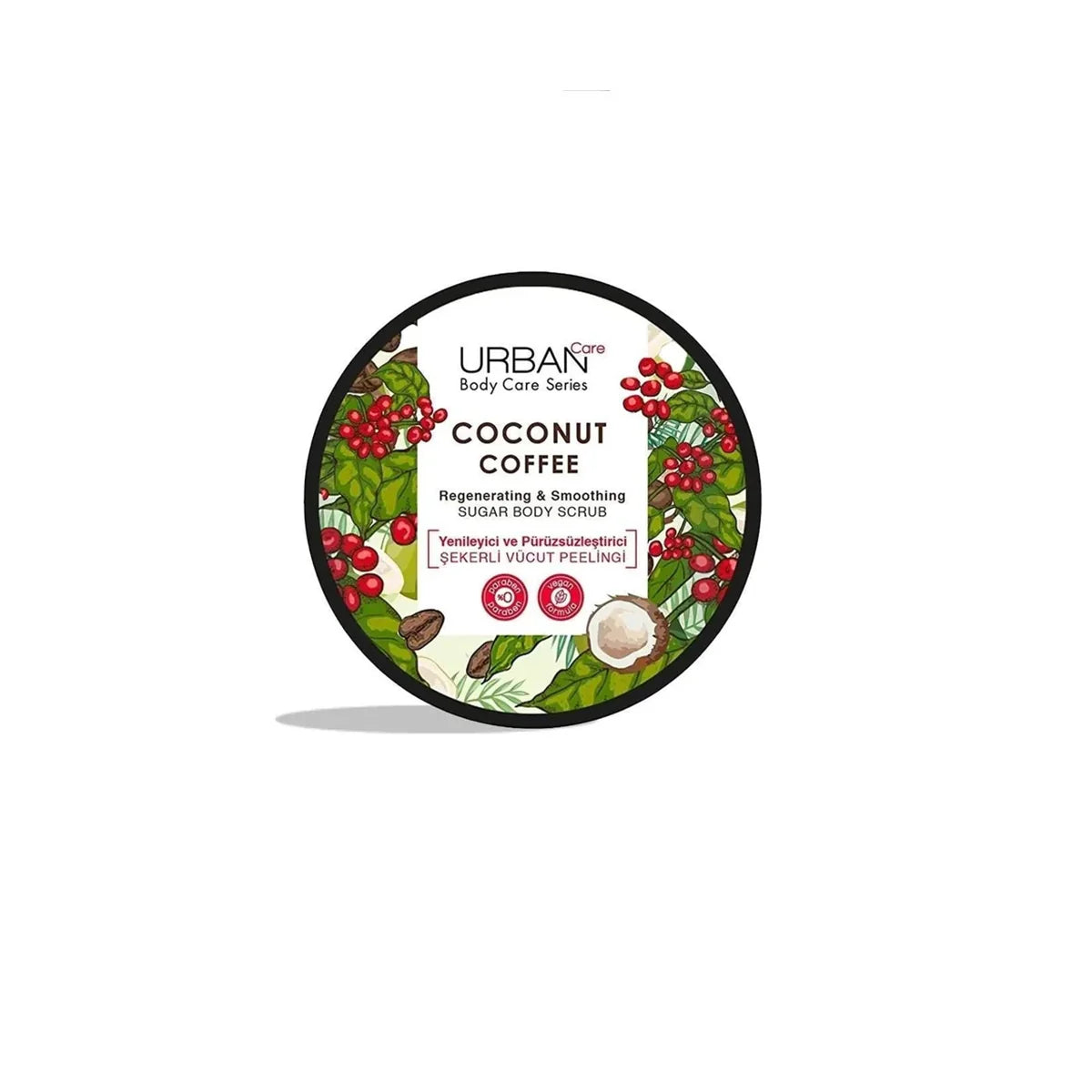 URBAN CARE COCONUT COFFEE BODY SCRUB 200ML