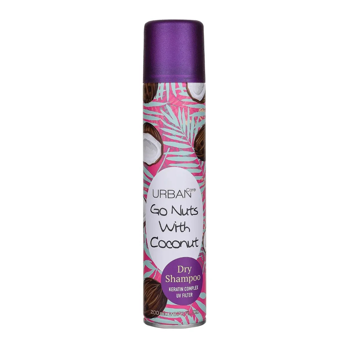 URBAN CARE DRY SHAMPOO 200ML GO NUTS WITH COCONUT