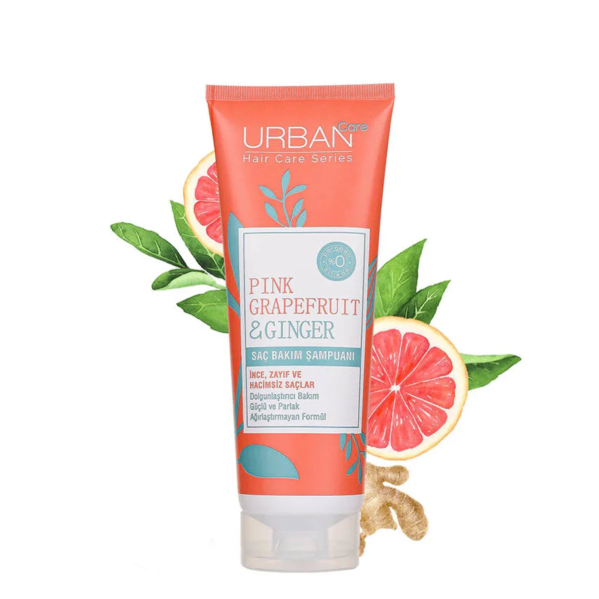 URBAN CARE PINK GRAPEFRUIT & GINGER SHAMPOO 250ML