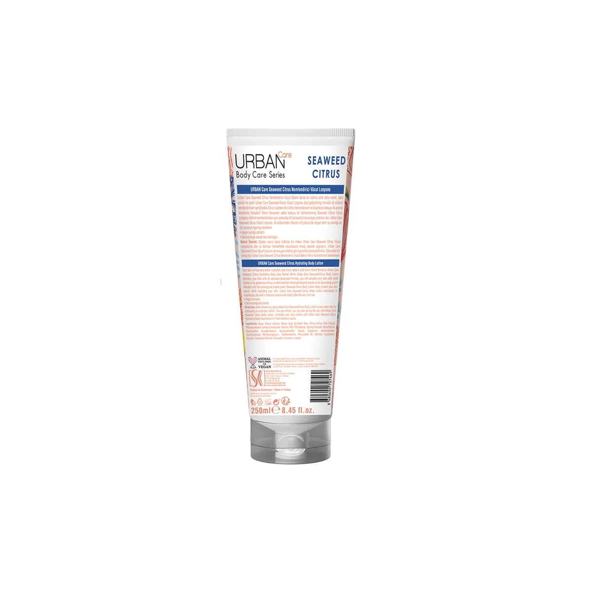 URBAN CARE SEAWEED CITRUS BODY LOTION 250ML