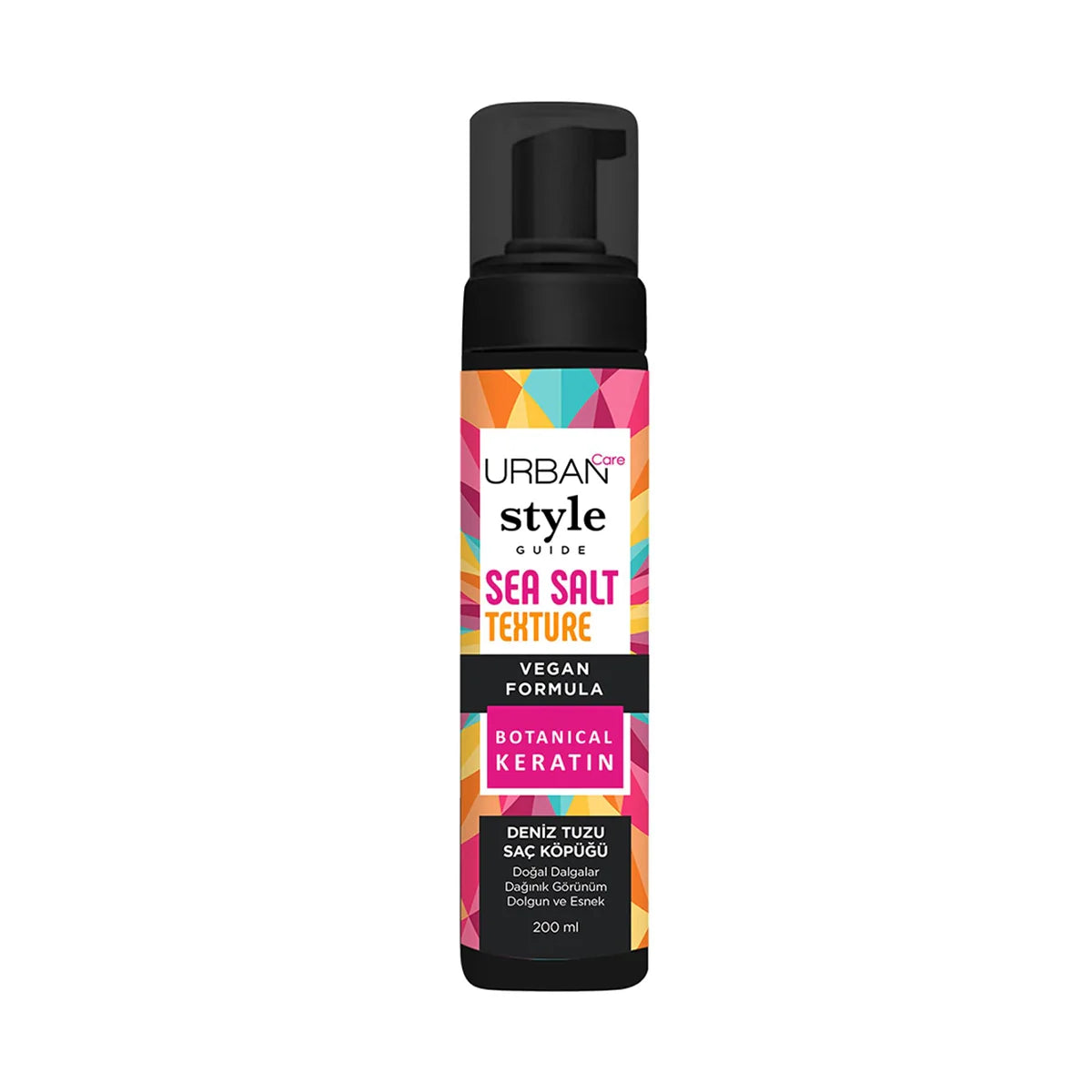 URBAN CARE STYLE SEA SALT TEXTURE HAIR MOUSE 200ML